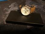 Krug-Baümen Air Traveller Diamond horloge, Sieraden, Tassen en Uiterlijk, Horloges | Heren, Overige merken, Leer, Staal, Polshorloge