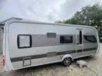Hobby La Vita Veneto 545 KMF rondzit stapelbed mover 6 pers, Caravans en Kamperen, Vast bed, Rondzit, Hobby, Particulier