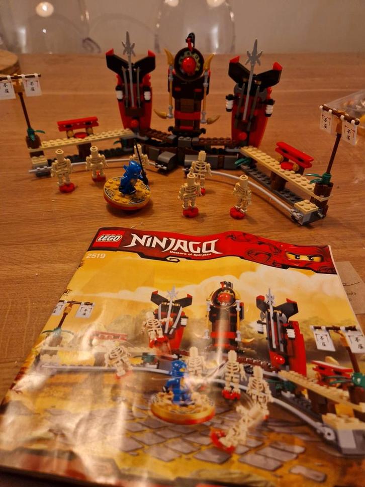 LEGO Ninjago 2519 - Tempel van Vuur, Kinderen en Baby's, Speelgoed | Duplo en Lego, Zo goed als nieuw, Lego, Complete set, Ophalen of Verzenden