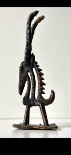 Zeer fraai bronzen figuur van het Bamana volk uit Mali, Antiek en Kunst, Ophalen of Verzenden