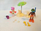 Playmobil strand  kastelen bouwen jongen meisje, Gebruikt, Ophalen of Verzenden