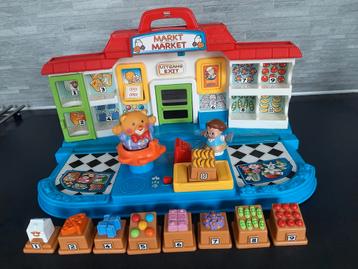 Ficher-price supwrmarkt winkeltje spelen met bel+kassageluid beschikbaar voor biedingen