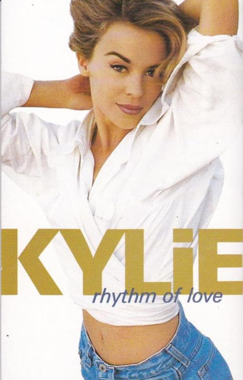 Kylie Minogue Rhythm of love music cassette 11 tracks SAW, Cd's en Dvd's, Cassettebandjes, Zo goed als nieuw, Origineel, Pop, 1 bandje