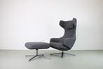 Vitra Grand Repos fauteuil met ottoman, Ophalen, Gebruikt, Minder dan 75 cm, Stof