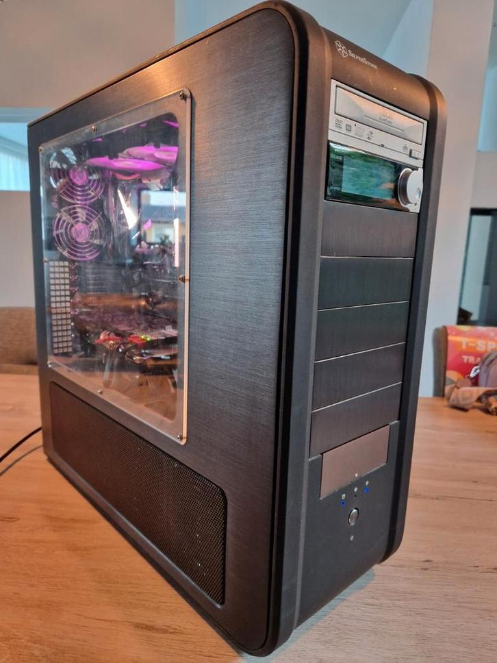 Gaming PC i7 7700K 4,2Ghz, 16GB DDR4 RAM, 2GB GDDR5, Computers en Software, Desktop Pc's, Gebruikt, 4 Ghz of meer, HDD, SSD, Gaming