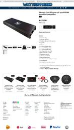 Phoenix Gold ZT15001 24V 1500W RMS monoblok vesterker Truck, Hifi-Focus, Aalsmeerderweg 173 1432 CL, Aalsmeer, Nieuw, Ophalen of Verzenden