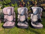 3 Auto Stoeltjes - 2 met riem, 1 zonder, Kinderen en Baby's, Autostoeltjes, 9 t/m 36 kg, Verstelbare rugleuning, Ophalen, Overige merken