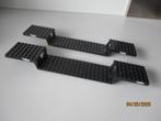 2 Lego 9v ZWARTE Treinbodemplaten 34x6 in perfecte staat!!, Kinderen en Baby's, Speelgoed | Duplo en Lego, Ophalen of Verzenden