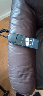 Elektrische sta opstoel,echt leder, Huis en Inrichting, Fauteuils, Ophalen of Verzenden, Zo goed als nieuw