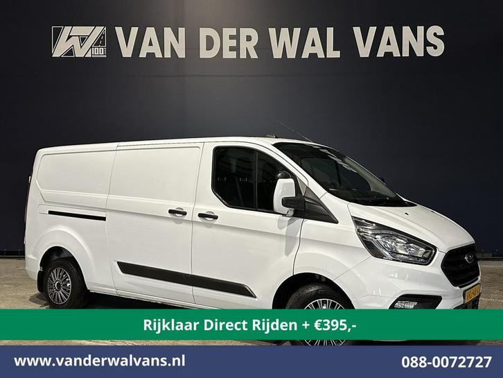 Ford Transit Custom 2.0 TDCI 130pk L2H1 inrichting Euro6 *Ri, Auto's, Bestelauto's, Bedrijf, Te koop, ABS, Achteruitrijcamera