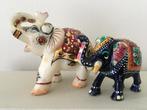 Koopje; 2 x olifantjes uit Myanmar 6 euro, Ophalen of Verzenden