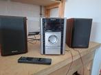 vintage  werkende stereo set Philips cd radio  cassettedeck, Overige merken, Cd-speler, Microset, Refurbished
