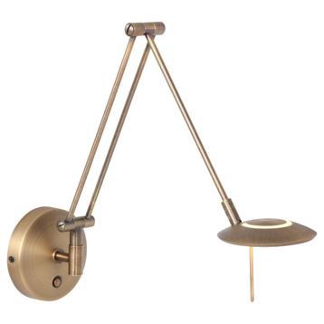 Steinhauer wandlamp, messing brons beschikbaar voor biedingen