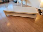 IKEA STOCKHOLM salontafel – wit – 150x55x35 cm, Huis en Inrichting, Ophalen, Gebruikt, 50 tot 100 cm, Minder dan 100 cm