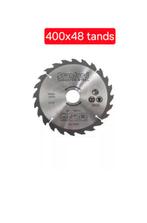 Zaagblad HM 400 mm.
48-Tands widia blad.

Asgat 30 mm.

Met, Doe-het-zelf en Verbouw, Ophalen of Verzenden, 1000 watt of meer