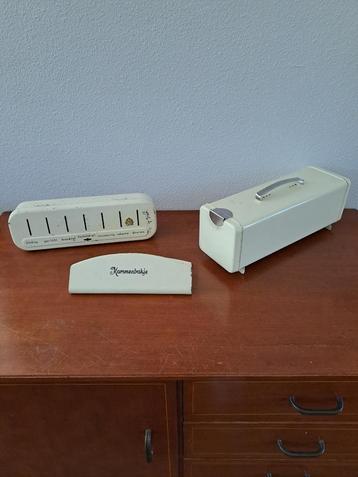 Vintage Brabantia set (koektrommel, centen en kammenbak beschikbaar voor biedingen