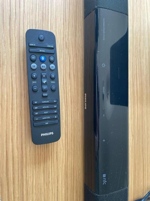 Soundbar Philips + Sub.Bluetooth, USB, AUX, top geluid!!, Audio, Tv en Foto, Soundbars, Zo goed als nieuw, Bluetooth, Ophalen of Verzenden