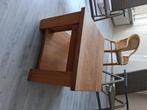 Teakhout zware salontafel, Huis en Inrichting, Tafels | Salontafels, Ophalen, Gebruikt, 100 tot 150 cm, Teakhout