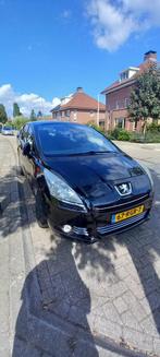 Peugeot 5008 1.6 THP 7PL 2011 Zwart, Auto's, Peugeot, Voorwielaandrijving, Euro 5, Zwart, Zwart