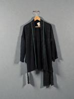 Maje zwart jacquard groen piping 2 S 36 blazer colbert, Ophalen of Verzenden, Zo goed als nieuw, Maat 36 (S), Zwart