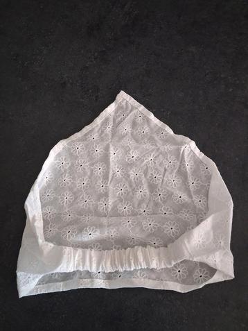 Nieuw in verpakking: wit broderie bandana/ haarband  beschikbaar voor biedingen