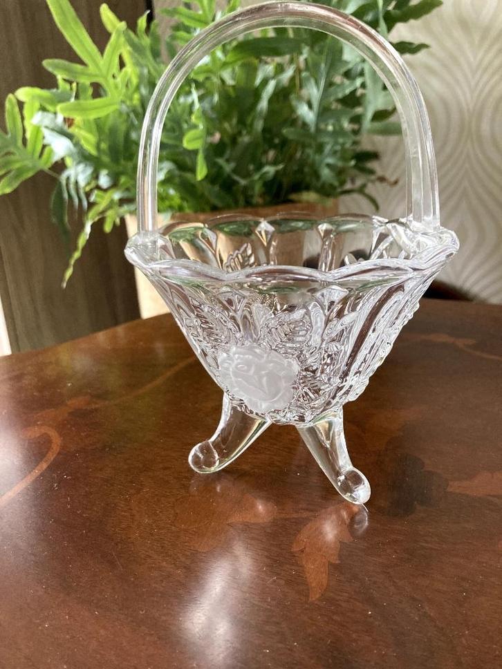 bonbonschaal en vaasjes Anna Hutte, Antiek en Kunst, Antiek | Glas en Kristal, Ophalen of Verzenden