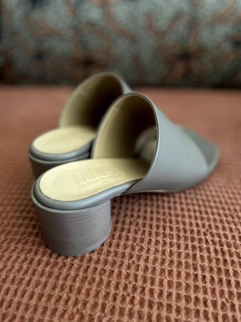 Sandalen/hakken MM6 Maison Margiela (maat 36) taupe/khaki, Kleding | Dames, Schoenen, Nieuw, Sandalen of Muiltjes, Overige kleuren