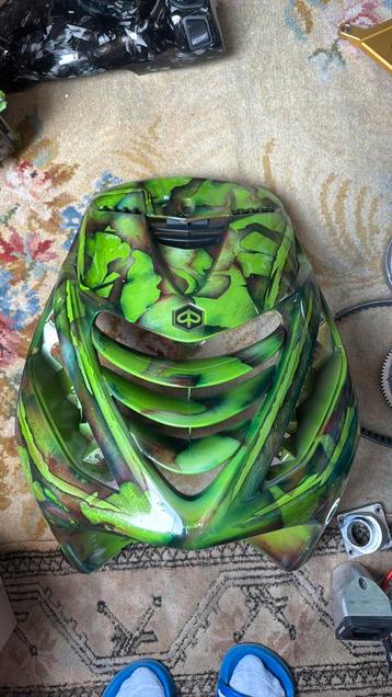 Piaggio zip custom kappenset, special paint, topset! beschikbaar voor biedingen