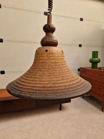 Twee keramische hanglampen, diameter 45 en 27 cm beschikbaar voor biedingen
