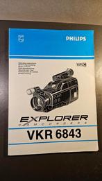 VHS-C recorder Philips VKR 6843, Audio, Tv en Foto, Videocamera's Analoog, Ophalen of Verzenden, VHS-C of SVHS-C, Camera
