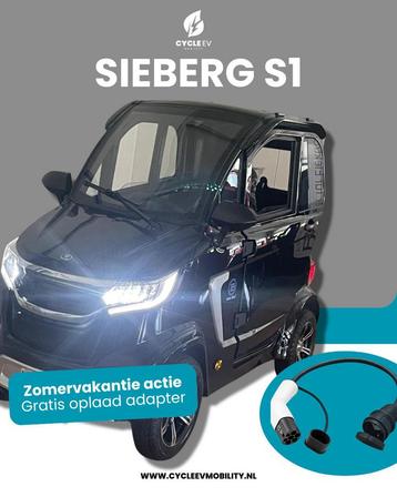 Sieberg S1 Rijbewijsvrije overdekte scootmobielien PGB/WMO beschikbaar voor biedingen