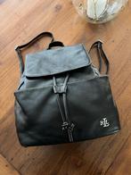 Lauren Ralph Lauren - soft leer rugzak/tas - zwart (vintage), Ophalen of Verzenden, Gebruikt, Zwart, Overige typen