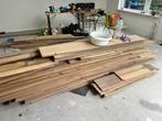 Gratis Eiken Parket Stookhout Brandhout haardhout, 3 tot 6 m³, Ophalen, Eikenhout, Blokken
