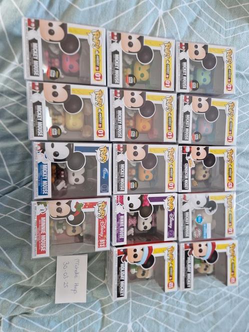 Funko pop set mickey mouse, Verzamelen, Poppetjes en Figuurtjes, Zo goed als nieuw, Ophalen of Verzenden