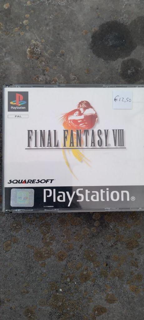 Final Fantasy 8  Playstation 1, Spelcomputers en Games, Games | Sony PlayStation 1, Zo goed als nieuw, Role Playing Game (Rpg)