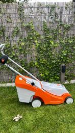 Bijna nieuwe accu stihl rma239 accu grasmaaier, Cirkelmaaier, Ophalen, Zo goed als nieuw