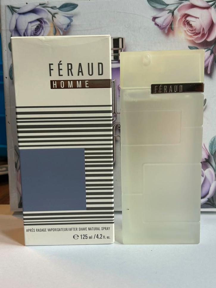 Féraud Homme 125ml aftershave spray, Sieraden, Tassen en Uiterlijk, Uiterlijk | Parfum, Nieuw, Ophalen of Verzenden