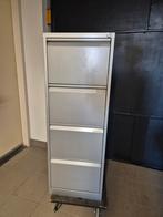 Vintage retro archiefkast compleet!, Huis en Inrichting, Kasten | Roldeurkasten en Archiefkasten, Ophalen, Minder dan 50 cm, Gebruikt