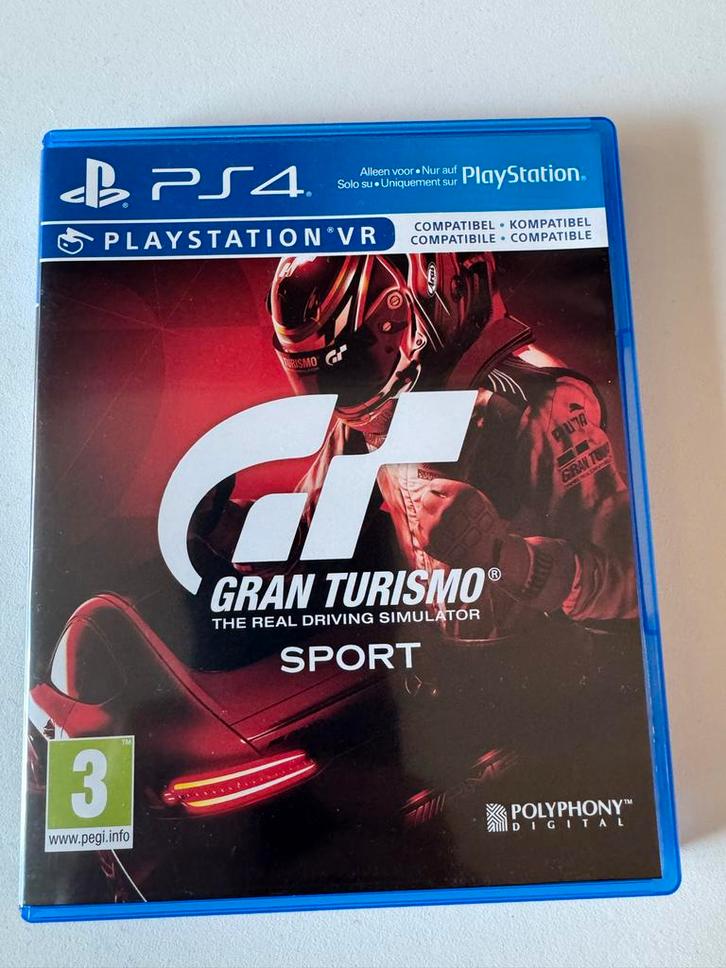 Gran Turismo Sport - PS4/PS5 Racegame, Spelcomputers en Games, Games | Sony PlayStation 4, Gebruikt, Racen en Vliegen, 1 speler