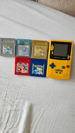 Game Boy Color Pikachu + Pokémon Spellen, Spelcomputers en Games, Ophalen of Verzenden, Gebruikt, Game Boy Color, Met games