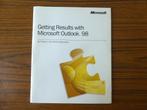 Getting results with Microsoft Outlook 98, Ophalen of Verzenden, Zo goed als nieuw, Software