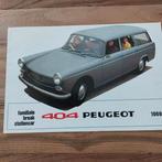 Peugeot 404 familiale folder, Verzenden