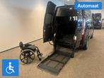 Ford Transit Custom L1H2 Rolstoelbus Automaat, Auto's, Bestelauto's, Automaat, 12 maanden, Stof, Zwart