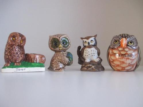 Uiltjes, groep 2, 7 uiltjes, Verzamelen, Dierenverzamelingen, Zo goed als nieuw, Beeldje of Figuurtje, Vogel, Verzenden