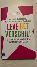 Margreeth Kloppenburg - Leve het verschil nieue, Boeken, Sociale wetenschap, Margreeth Kloppenburg; Jaco van der Schoor; Rob Groen