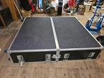 Mobiel podium / flightcase – ideaal voor drums of optredens, Ophalen, Zo goed als nieuw, Overige instrumenten, Flightcase