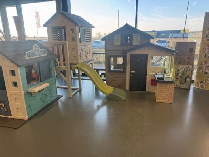 Smoby S.Life Stilt house speelhuis paalwoning +glijbaan €279, Kinderen en Baby's, Speelgoed | Buiten | Los speelgoed, Nieuw, Ophalen of Verzenden