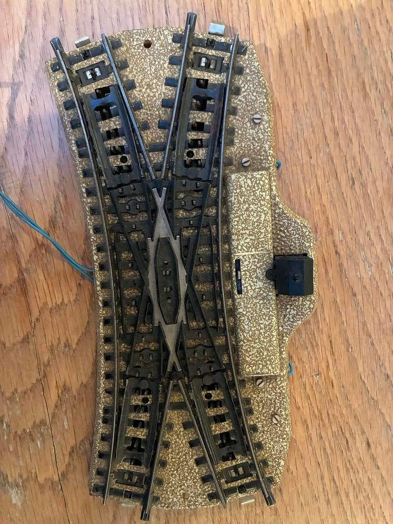 Marklin HO analoog electrische kruiswissel 5128, Hobby en Vrije tijd, Modeltreinen | H0, Wisselstroom, Gebruikt, Rails, Ophalen of Verzenden