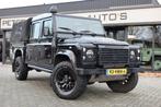 Land Rover Defender 130 TD4 SE Crew Cab | Airco | Navi | LED, Stof, Gebruikt, Zwart, 4 cilinders