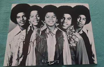 Marlon Jackson handtekening gesigneerde foto 20x15cm  beschikbaar voor biedingen